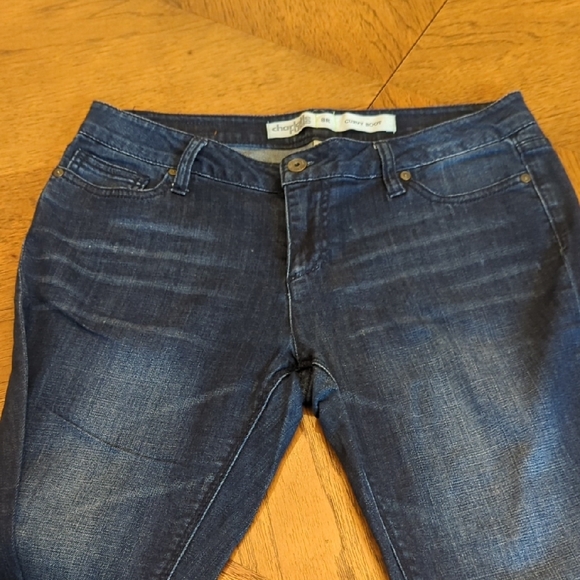 Charlotte Russe Women's Deep Blue Curvy Bootcut Jeans - Picture 5 of 13